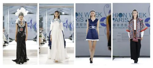 非遺新姿 中國楚雄彝族刺繡閃耀巴黎時裝周